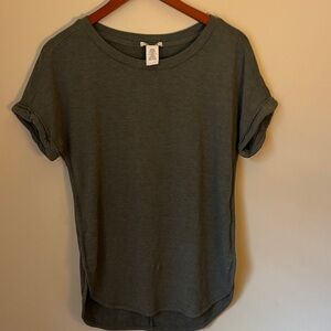 Matty M Olive Short Sleeve Tee